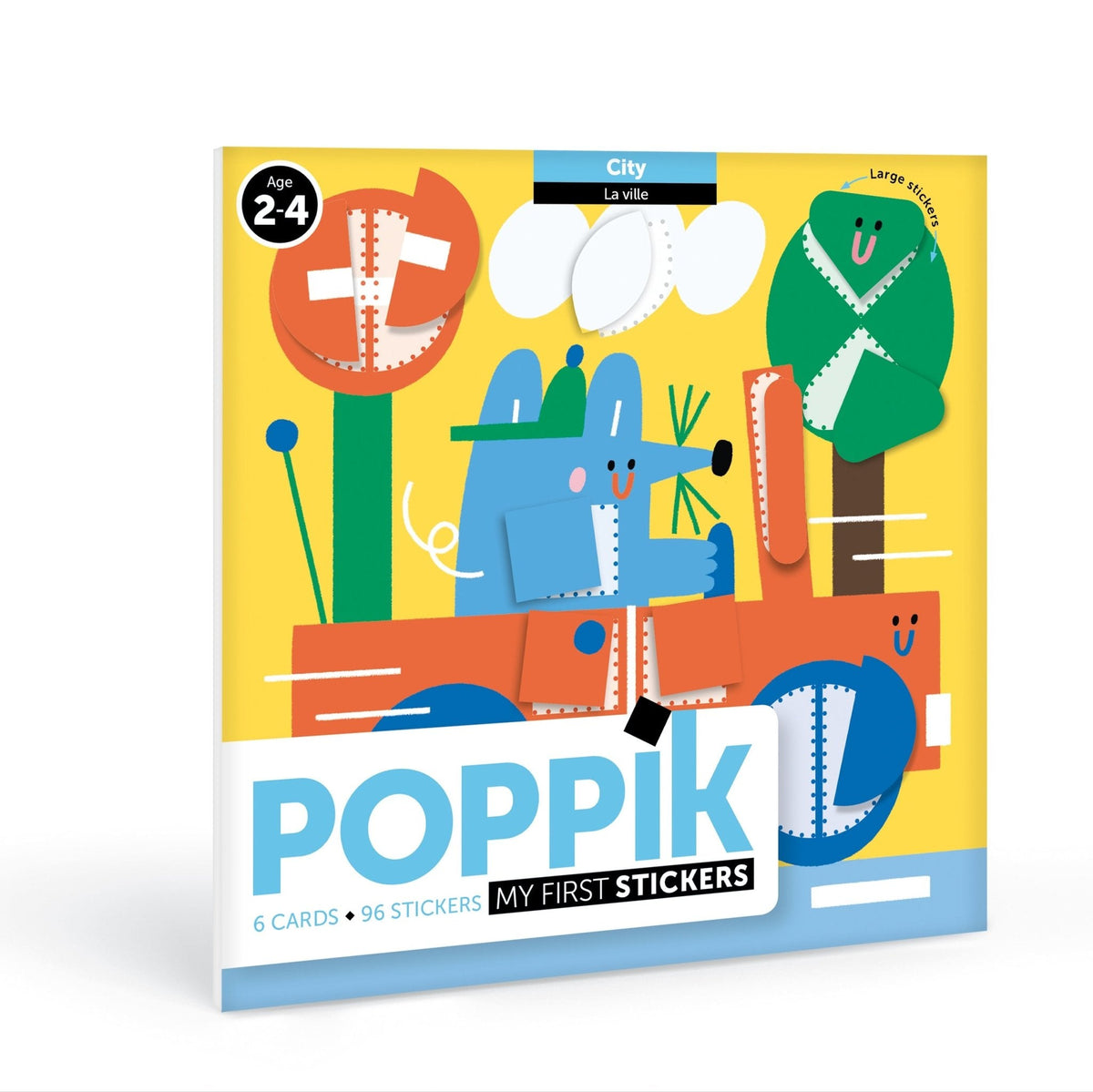 Poppik My First Stickers - City - MY FIRST STICKERS – Kidsmondo